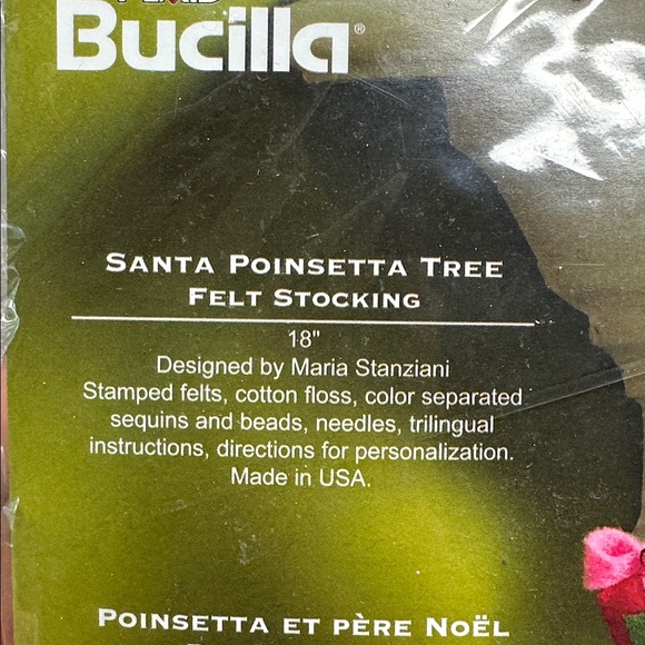Bucilla Felt Stocking Kit - NEW